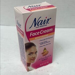 Nair hair remover Face Cream Moisturizer - Pink